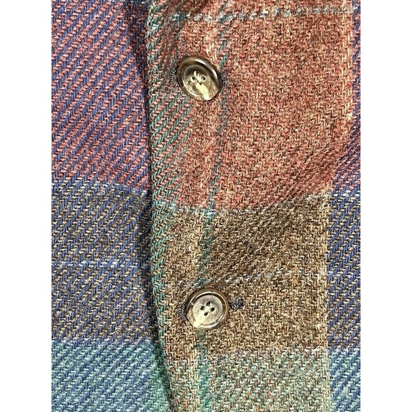 Polo Ralph Lauren Plaid Blazer Mens 38R Tweed University Union Made USA Vintage - Picture 3 of 7